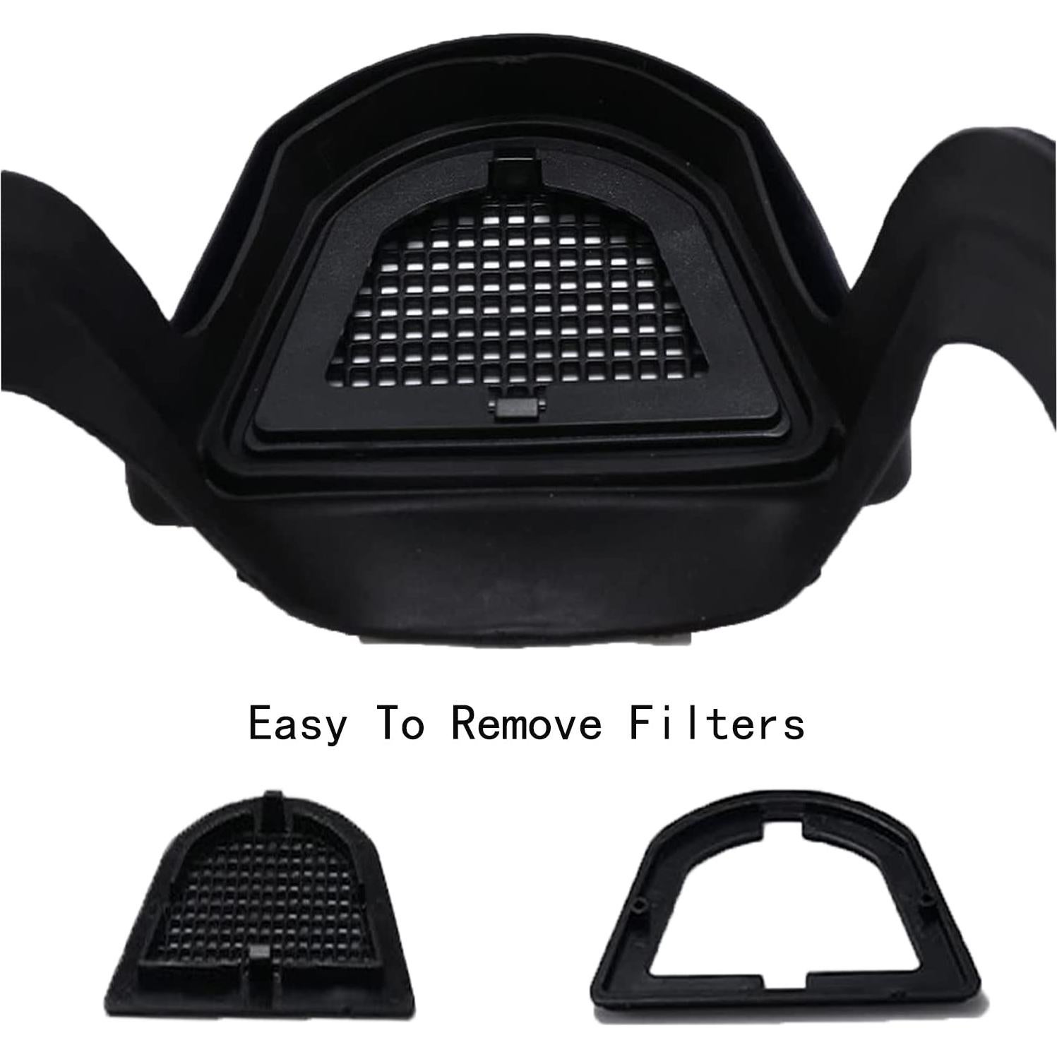 Escudo Facial Completo DSHTP Anti-Niebla Reutilizable 18.5cm