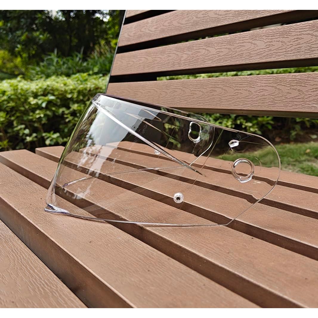 Visera de Casco TAOHOM HJ-33 Compatible con HJC i90 Transparente