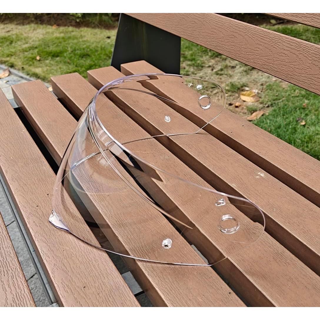 Visera de Casco TAOHOM HJ-33 Compatible con HJC i90 Transparente