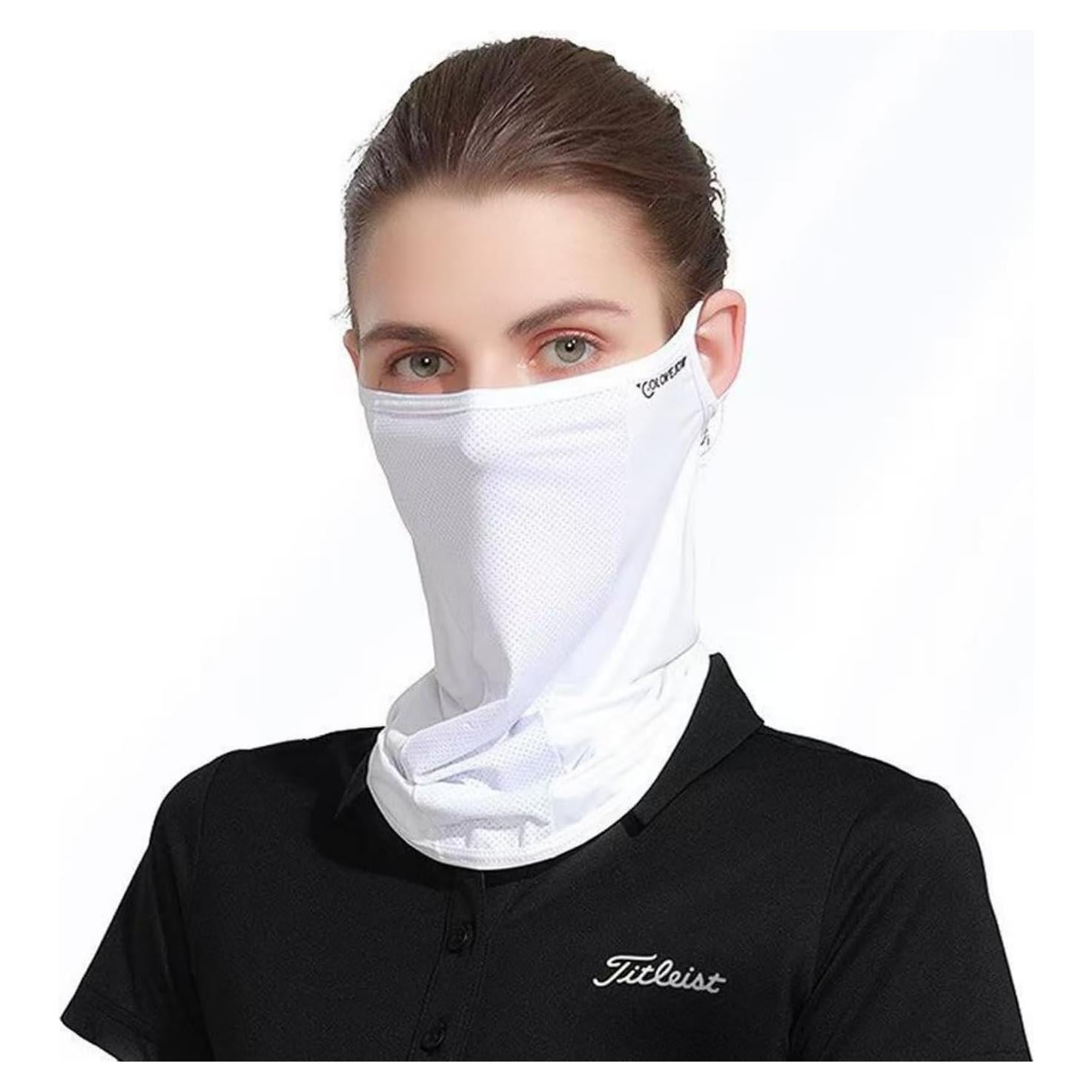 Mascarilla UPF 50+ Vanolu - Gaiter de Seda Fría Unisex