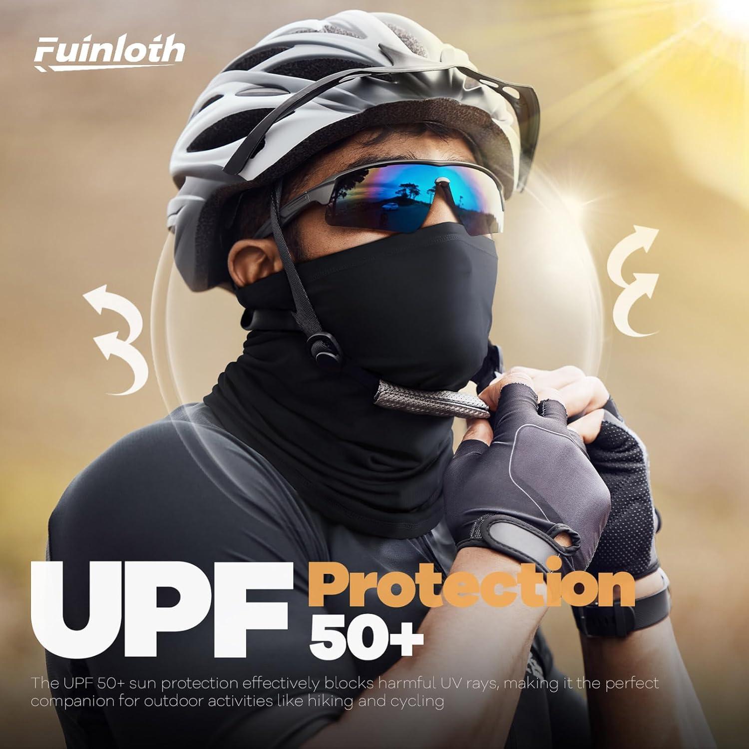 Gaiter de Cuello Fuinloth UV Paquete de 6 Adulto Unisex