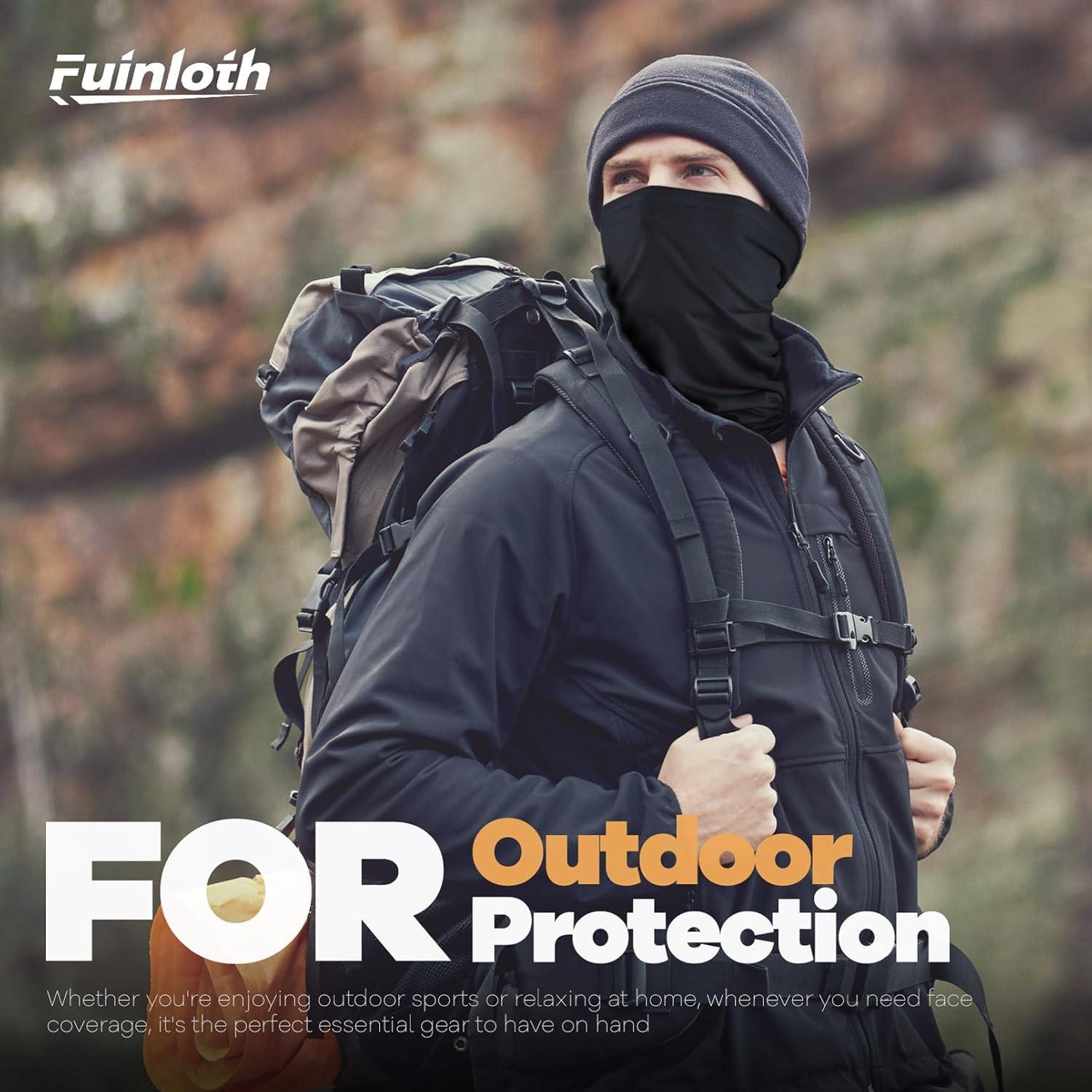 Gaiter de Cuello Fuinloth UV Paquete de 6 Adulto Unisex