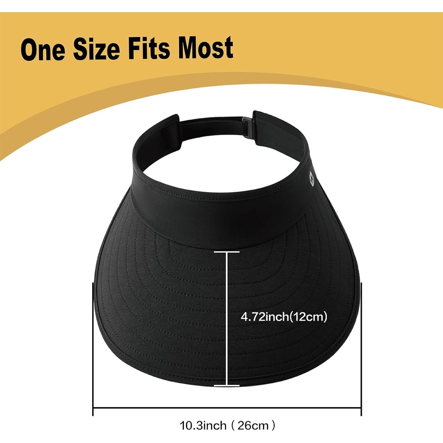 Gorra Visera WANDER para Mujeres con Ala Ancha UV Ajustable