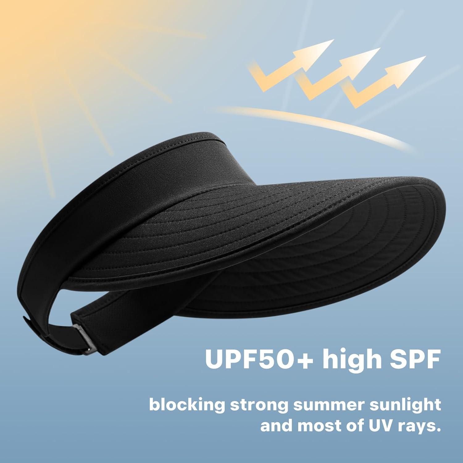 Gorra Visera WANDER para Mujeres con Ala Ancha UV Ajustable