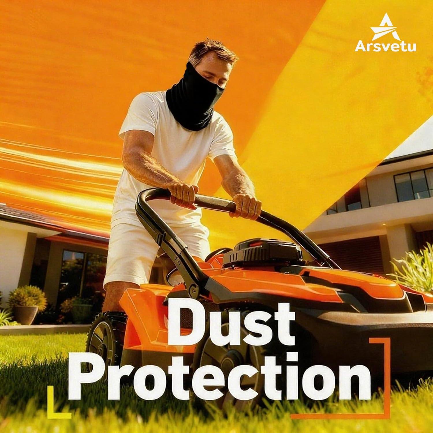 Paquete de 6 Gaiters para el Cuello Transpirables UV Multicolor