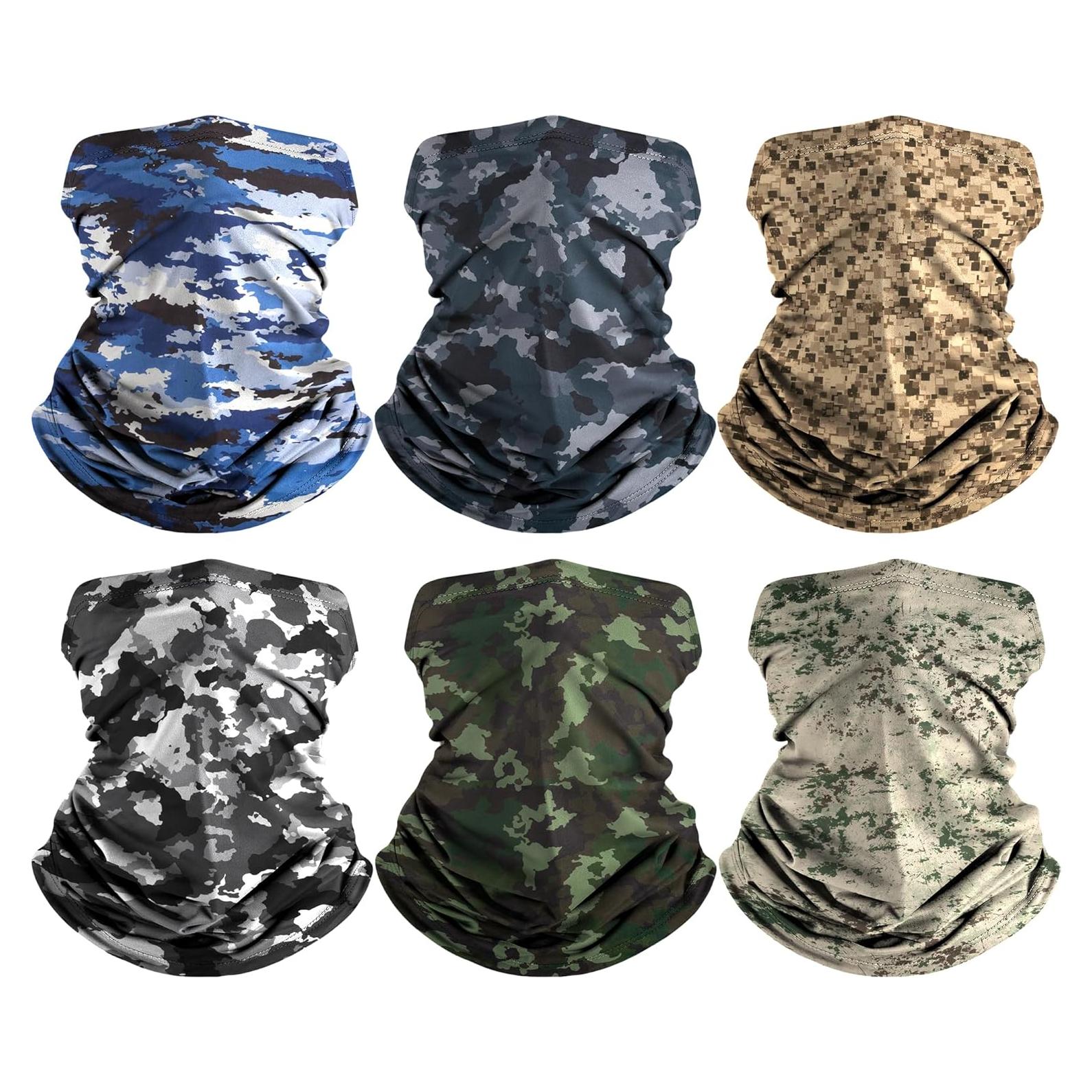 Gaiters de Cuello HONGTEYA 6 Piezas Transpirables Unisex