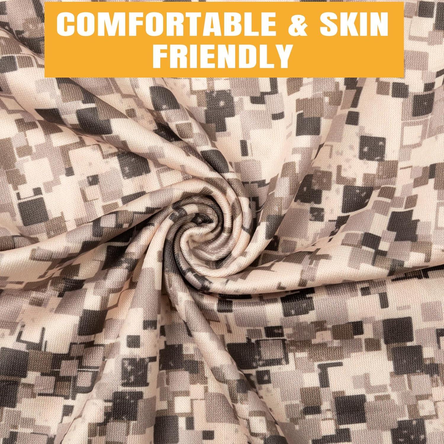 Gaiters de Cuello HONGTEYA 6 Piezas Transpirables Unisex