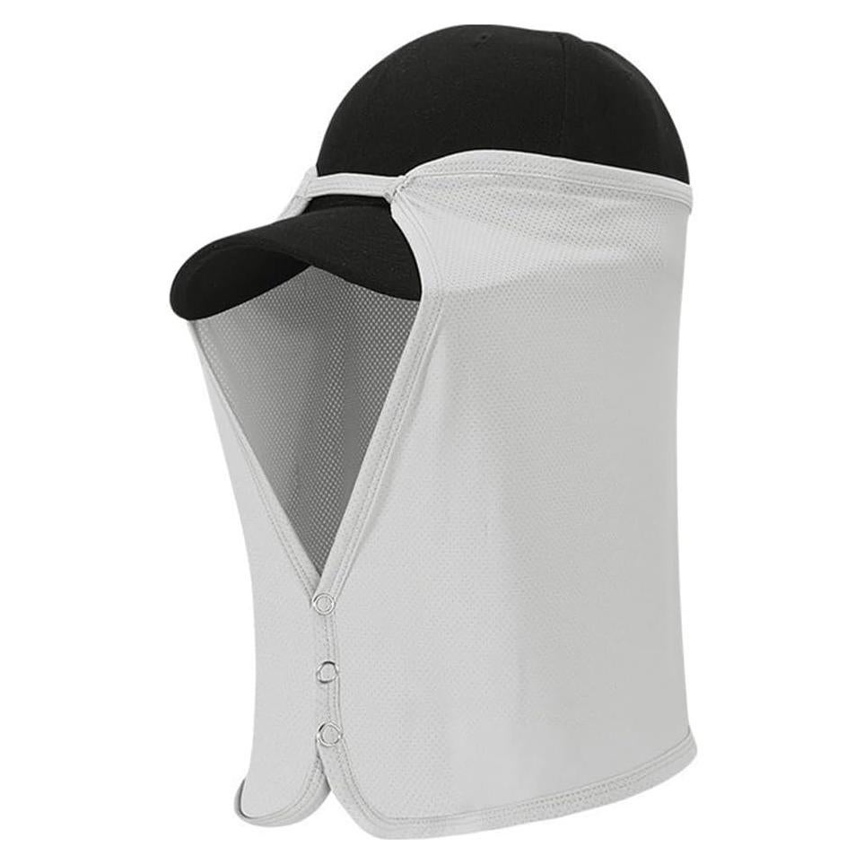 Capa Refrigerante para Cuello UPF 50+ Gris - Protección Solar