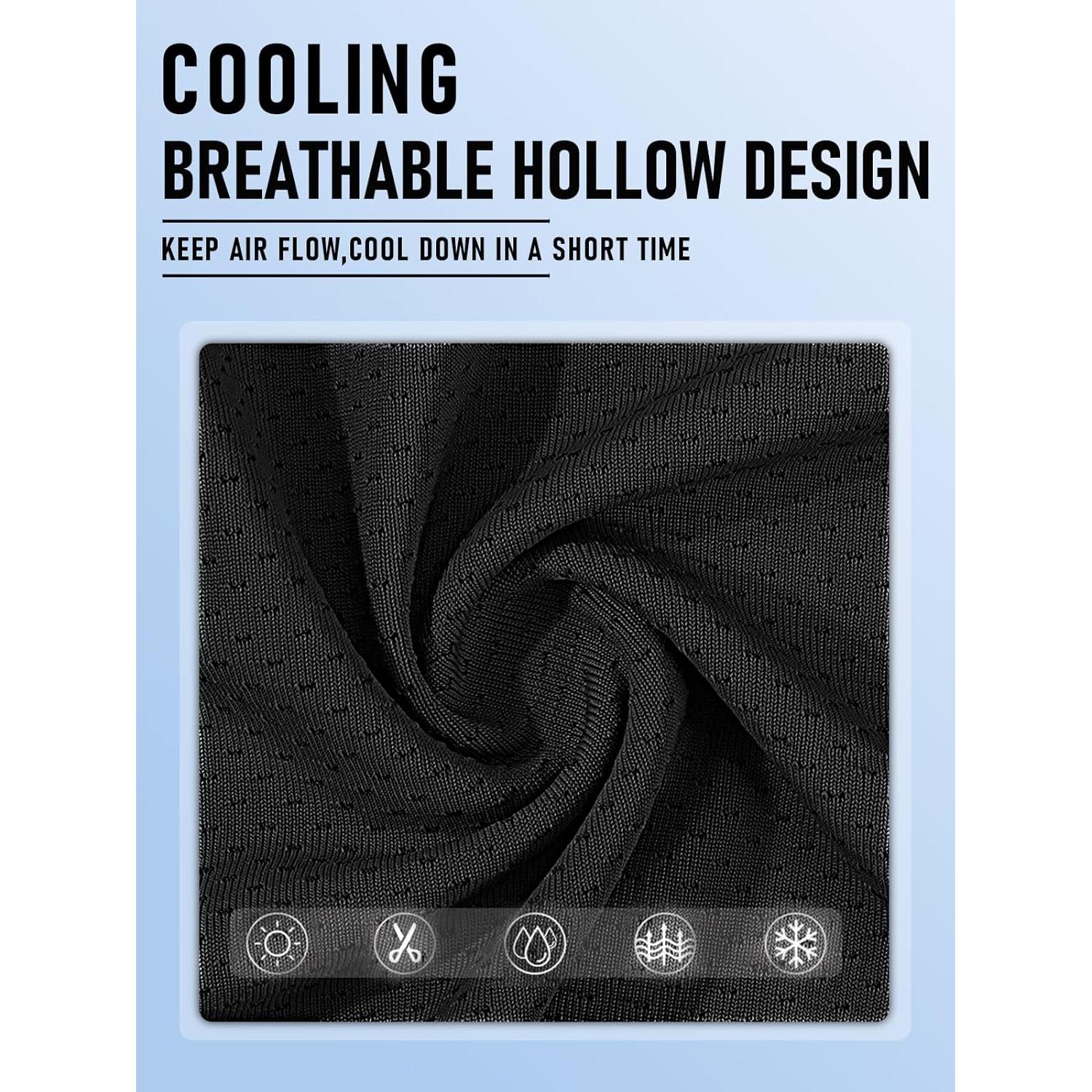 Capa Refrigerante para Cuello UPF 50+ Gris - Protección Solar