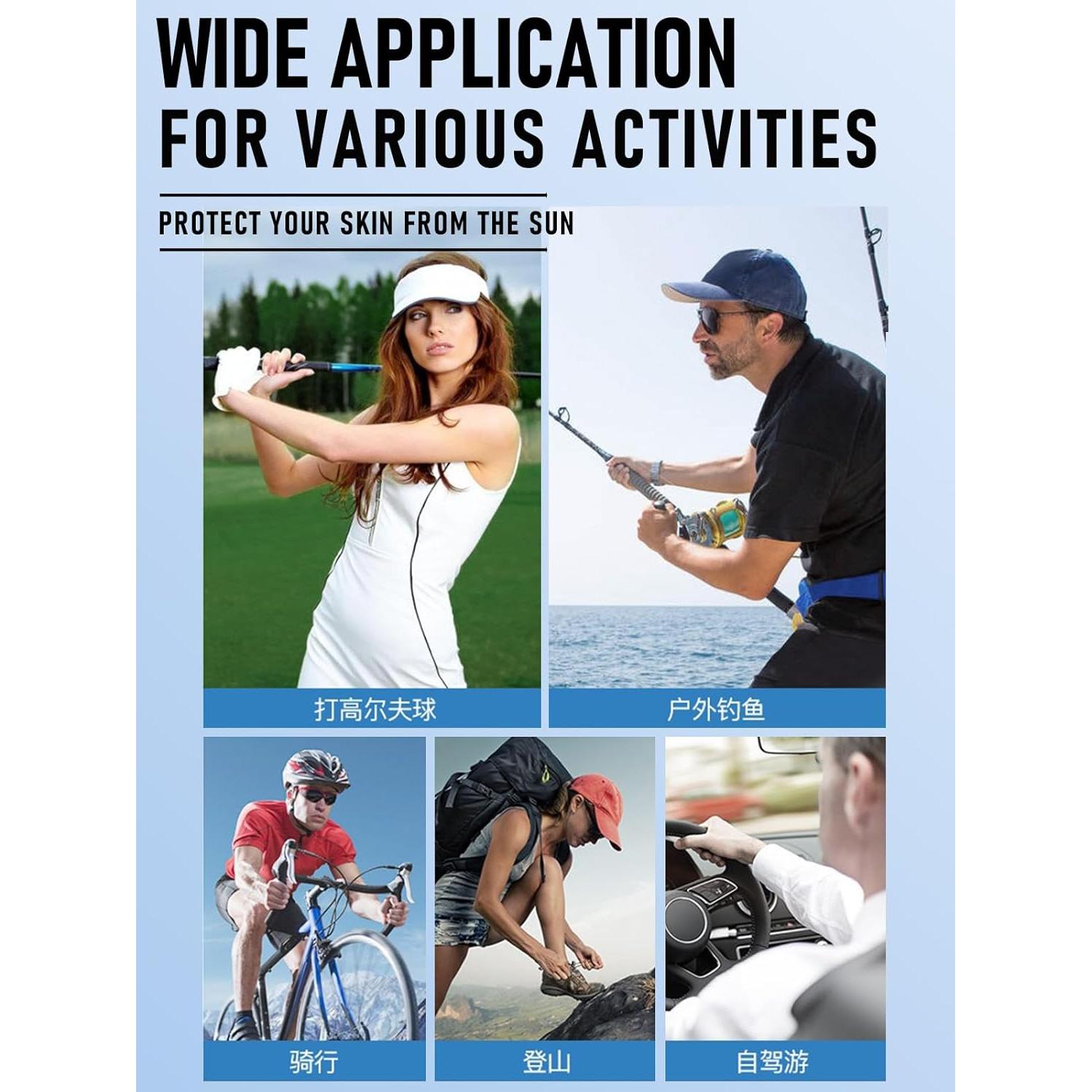 Capa Refrigerante para Cuello UPF 50+ Gris - Protección Solar