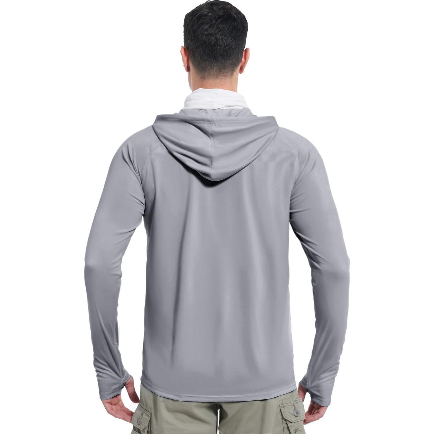 Camisa Solar isnowood UPF 50+ Hombre Gris X-Large