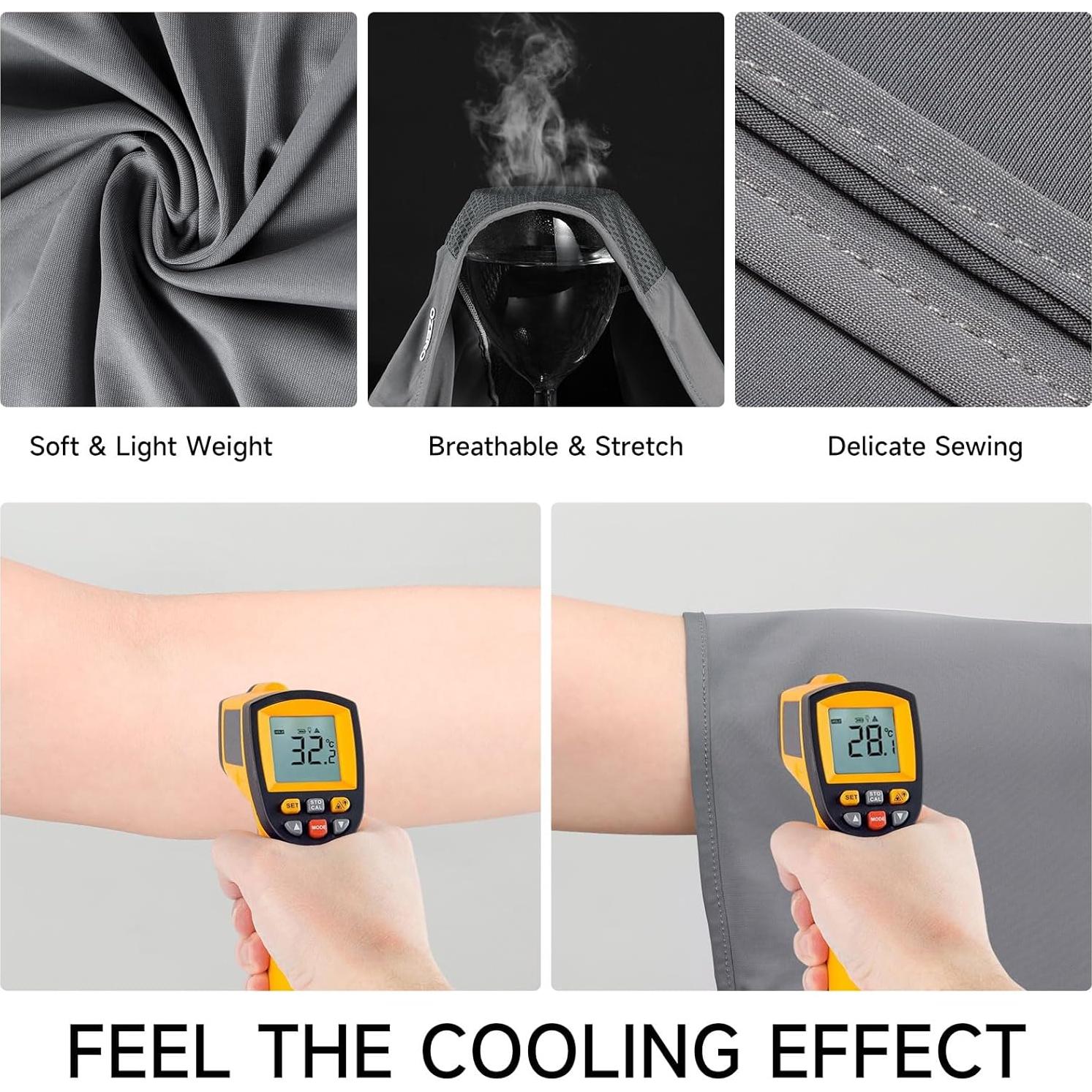 Mascarilla Gaiter OZERO Unisex Protección Solar UV Transpirable