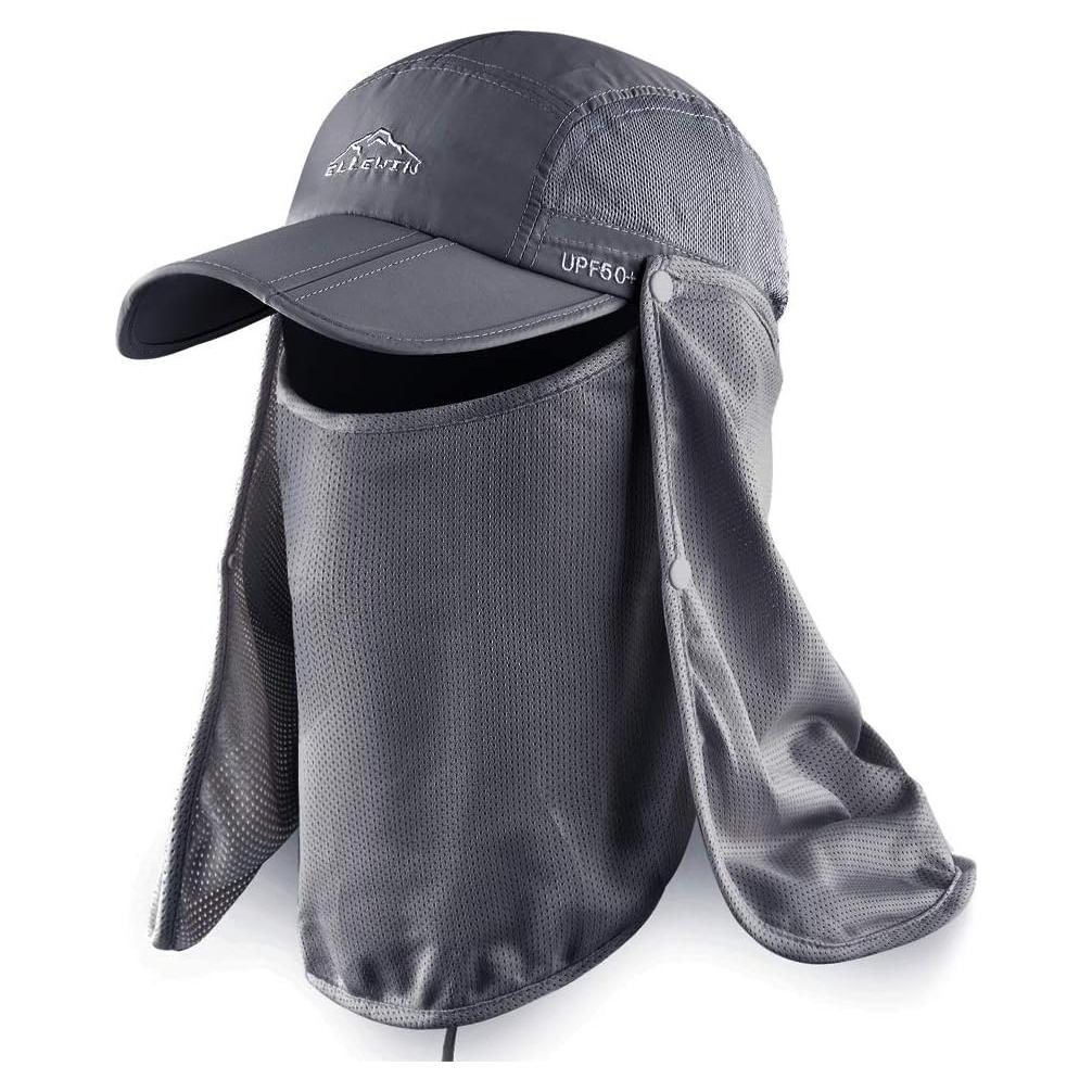 Sombrero de Sol Plegable ELLEWIN UPF 50+ para Pesca y Exterior