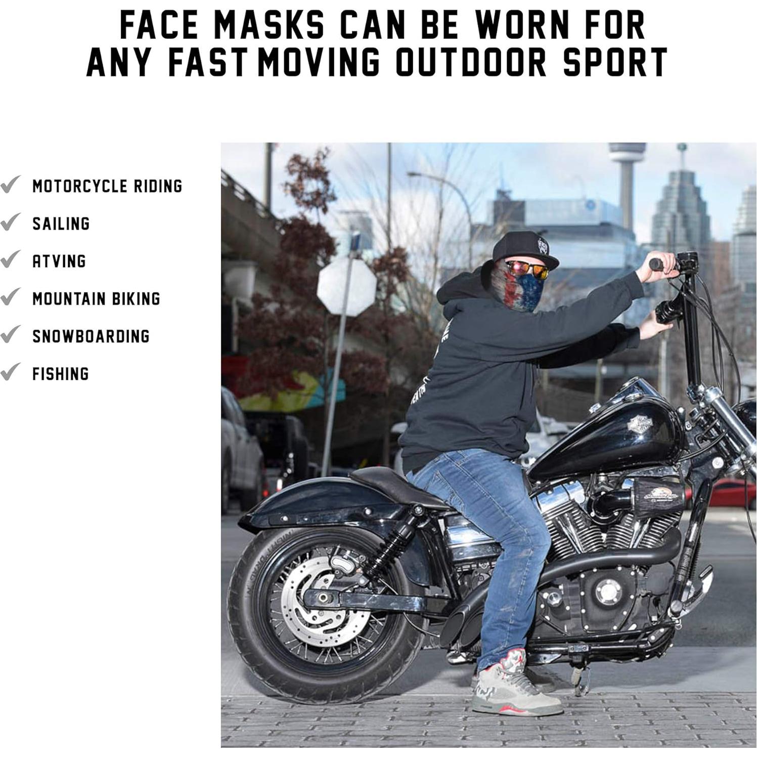 Gaiter Tubular Multicolor Unisex - Protección Facial Rápida