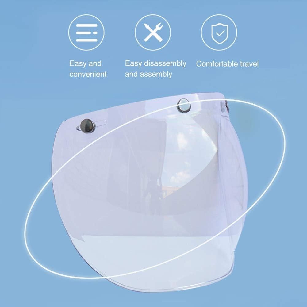 Escudo de Burbuja Faddare para Casco de Motocicleta Transparente