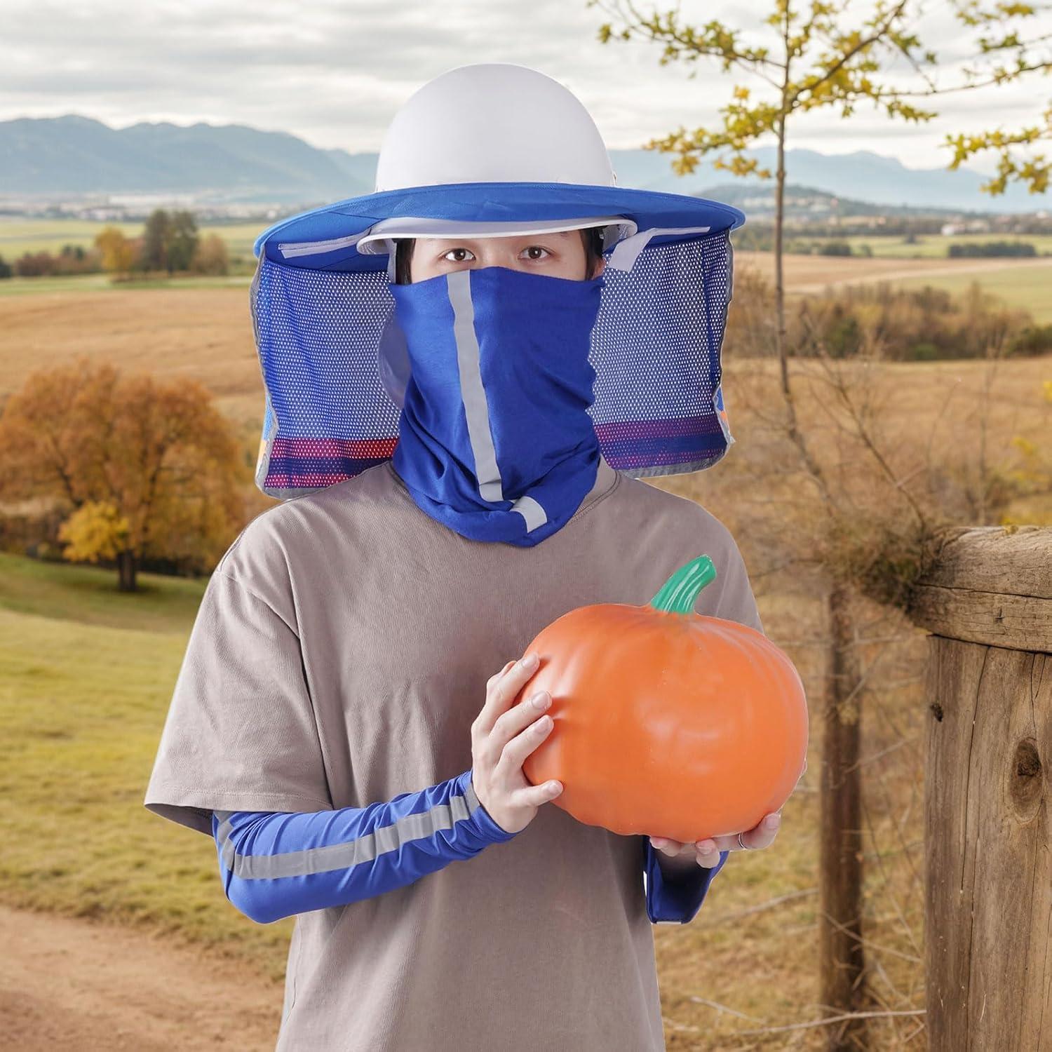 Set de Protección Solar UV Topbuti: Gorro, Bandana y Mangas