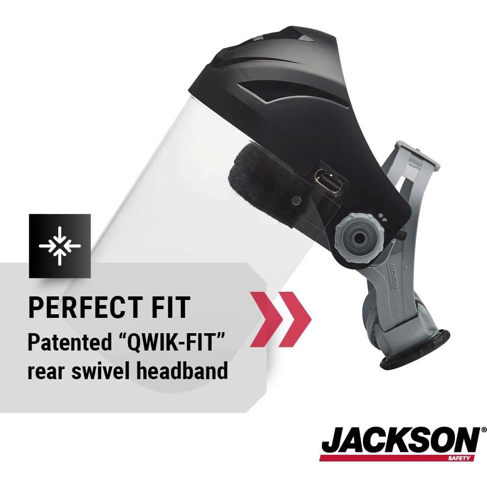Escudo Facial Premium F4XP Jackson Safety - Ventana 20.32x39.37cm