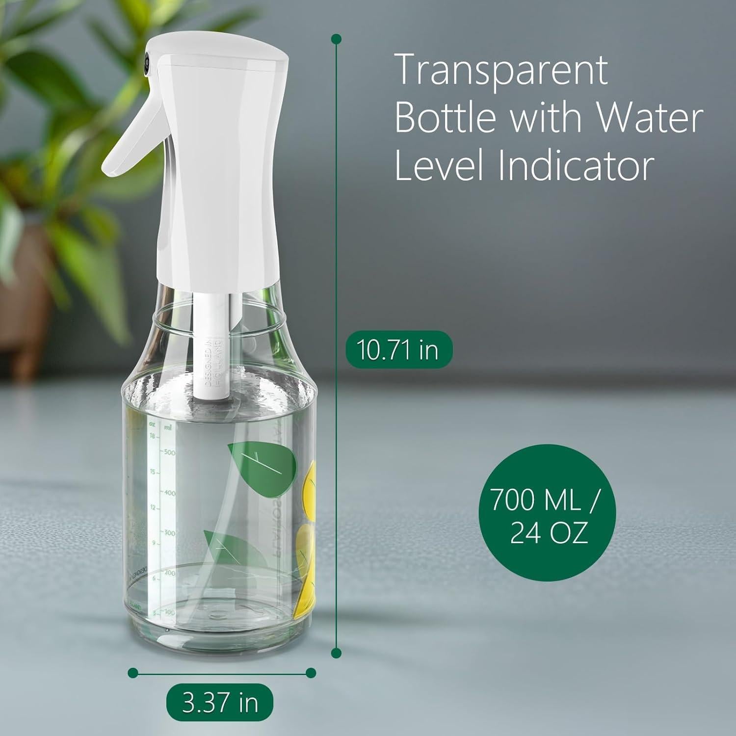 Botella de Spray para Plantas FLAIROSOL 700 ML a Prueba de Fugas