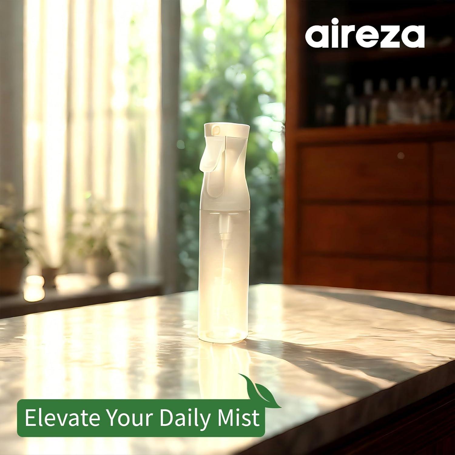 Paquete de 2 Botellas Spray Nebulización Fina 300ml aireza