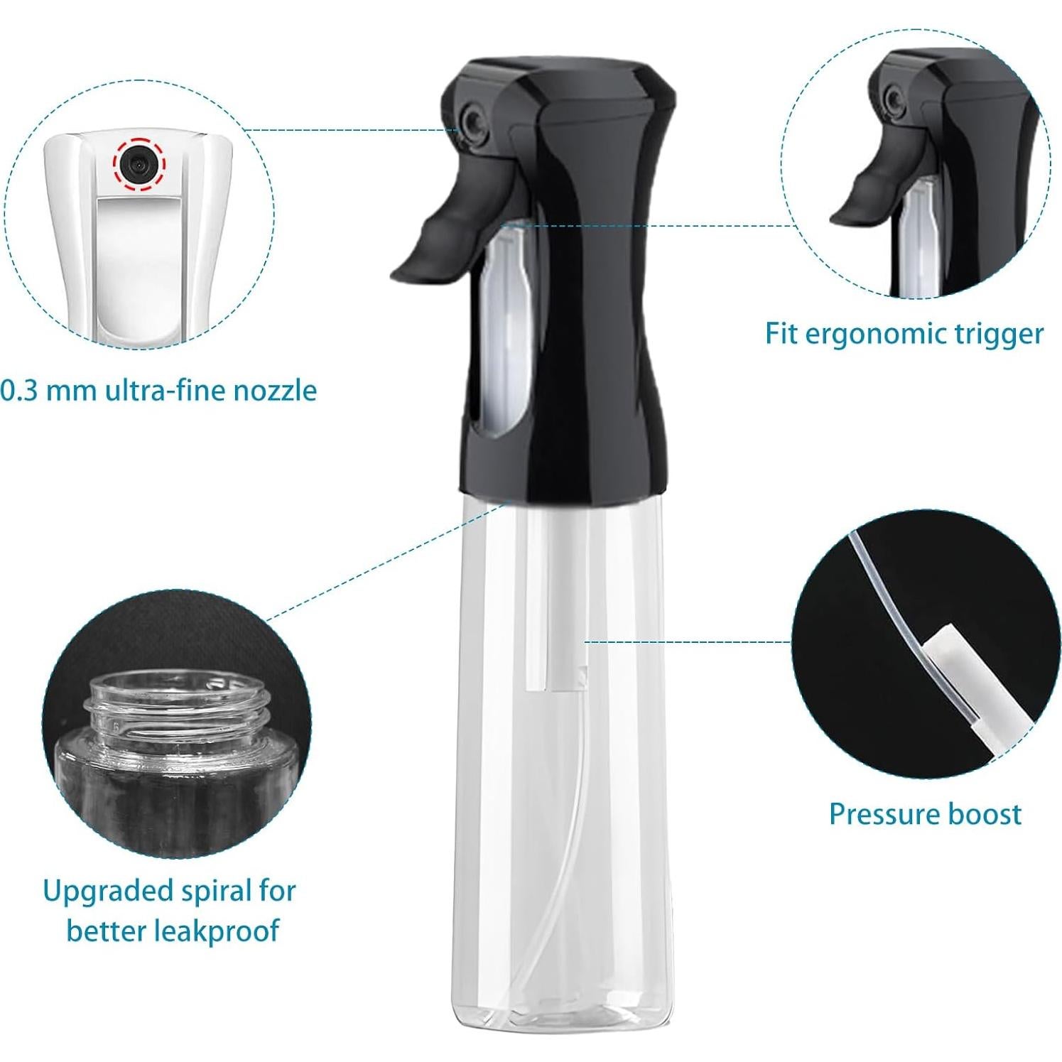 Botella de Spray Continua THINTON 300ml - 2 Pcs para Jardinería