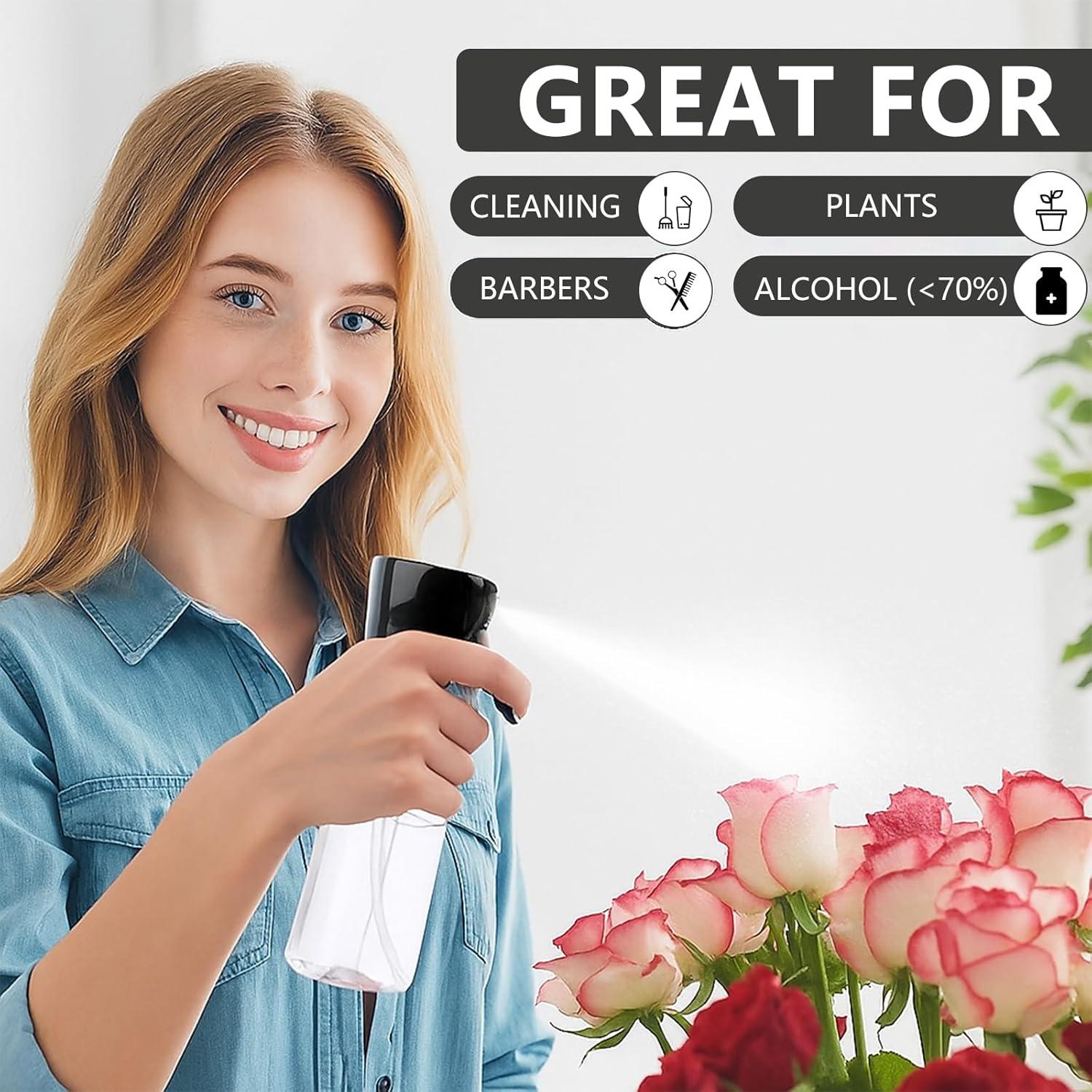 Botella de Spray Continua THINTON 300ml - 2 Pcs para Jardinería