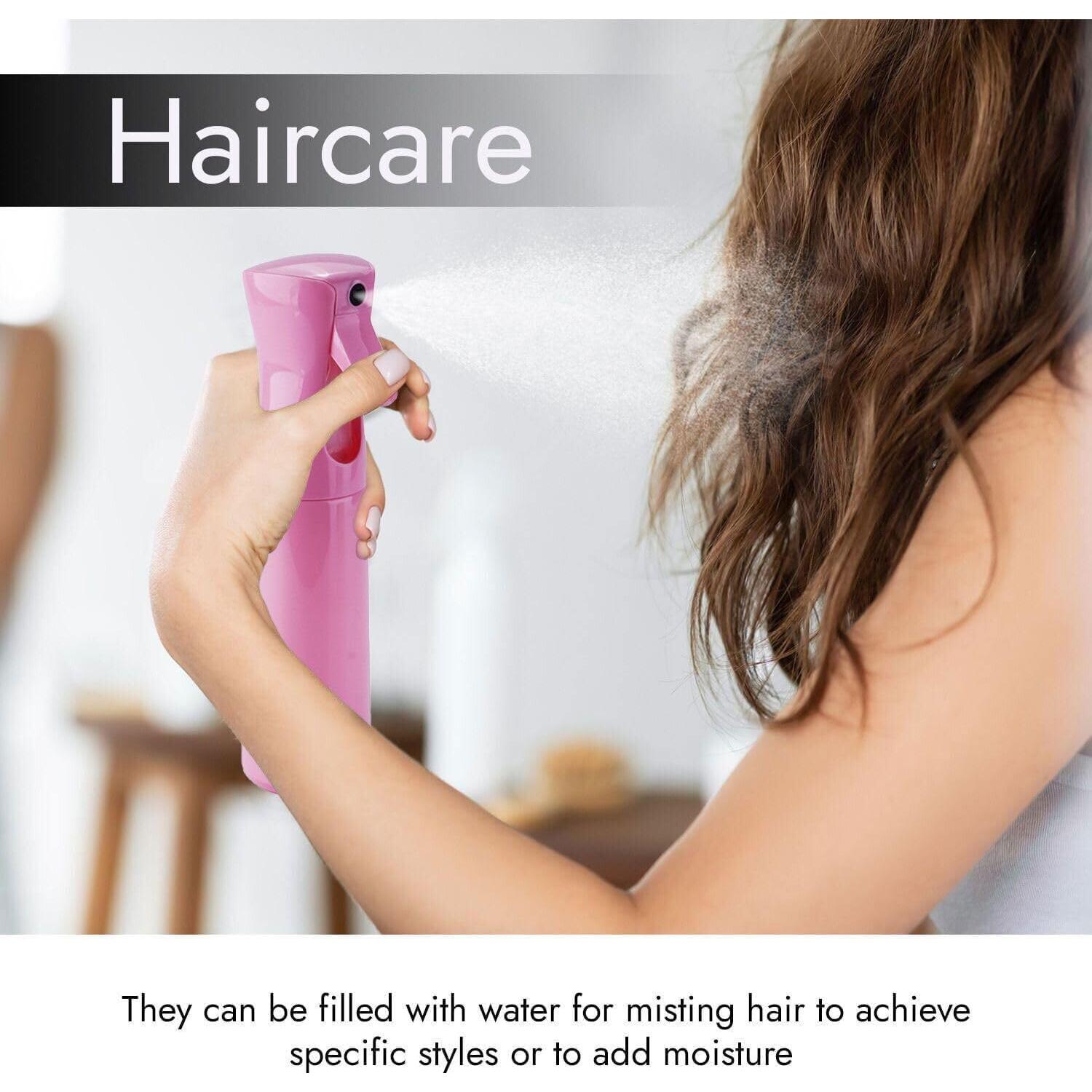 Botella Spray Continuo VIGOR PATH 300ml Rosa - Pulverizador Versátil