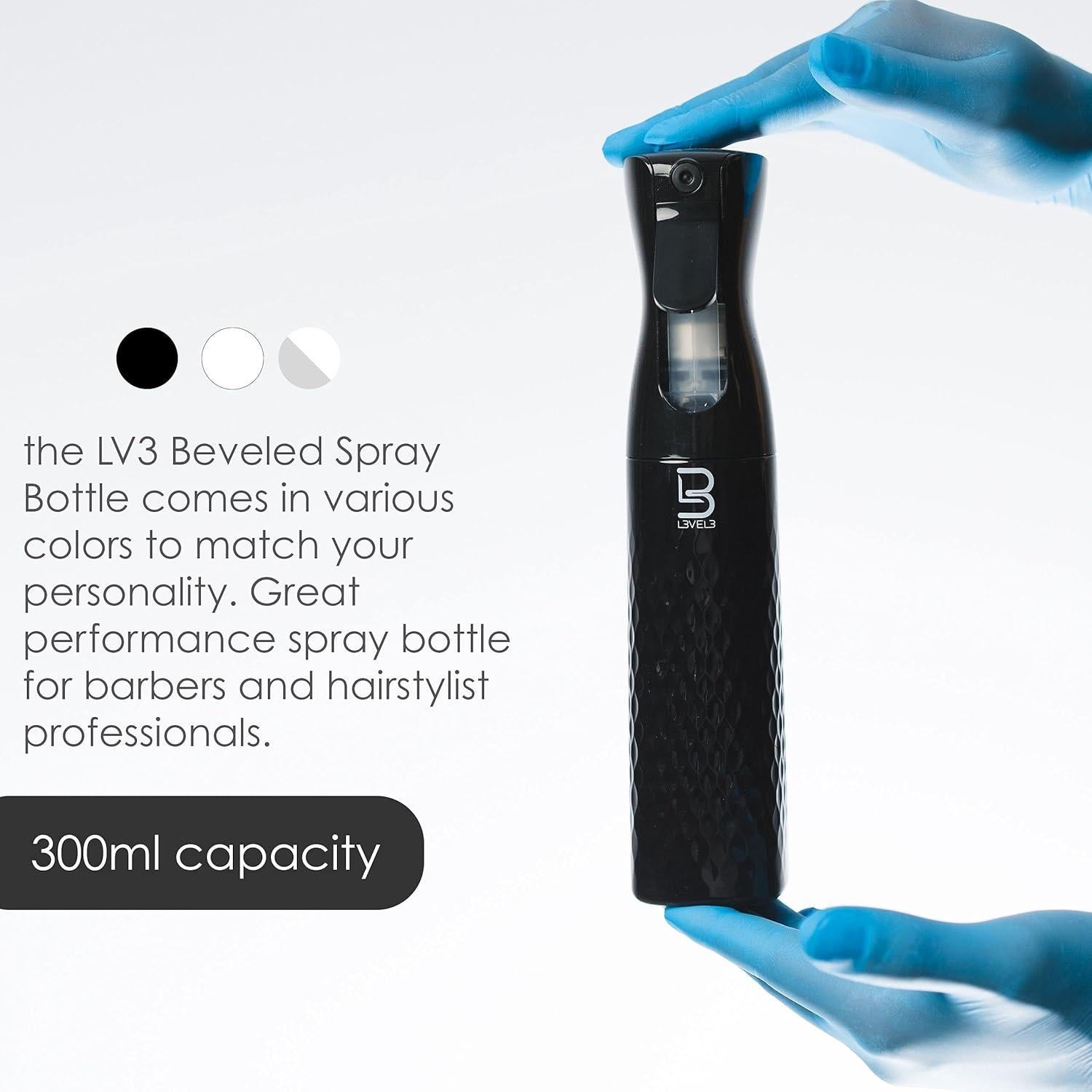 Botella de Spray Biselada L3V3L3 300 ml - Neblina Fina