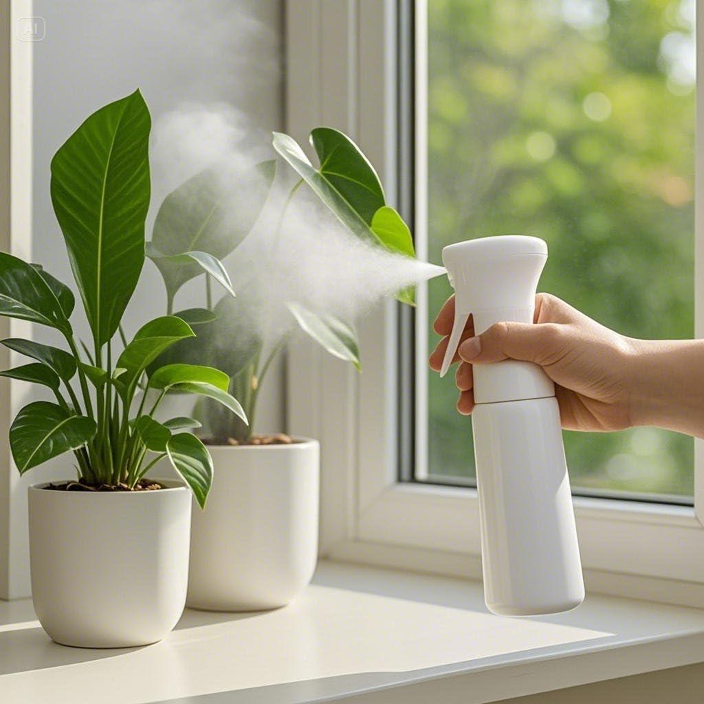 Botella Spray Neblina Fina 300ml Genérico Azul Cielo