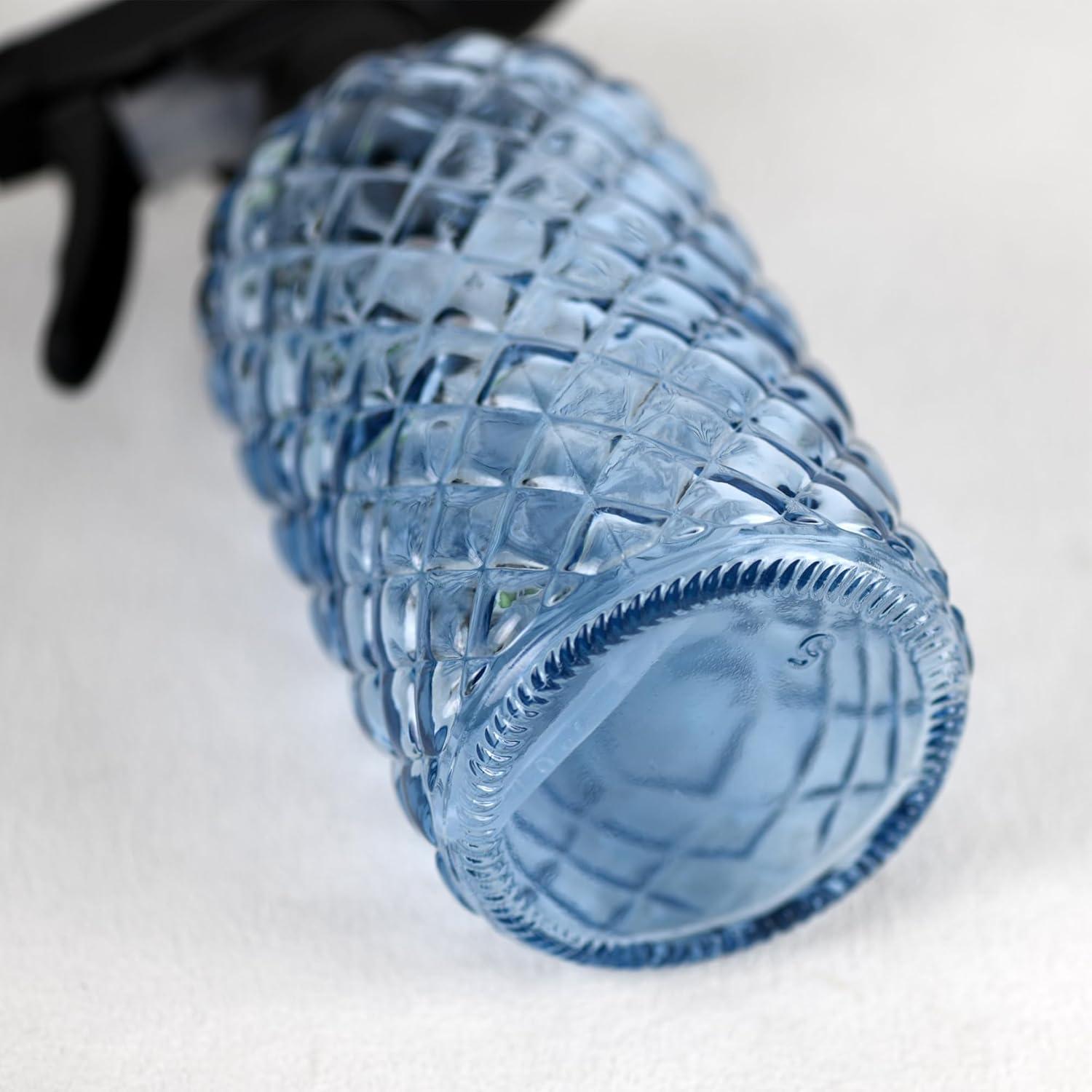 Regadera de Vidrio Hzxcuim 355ml con Tapa de Plástico Negro