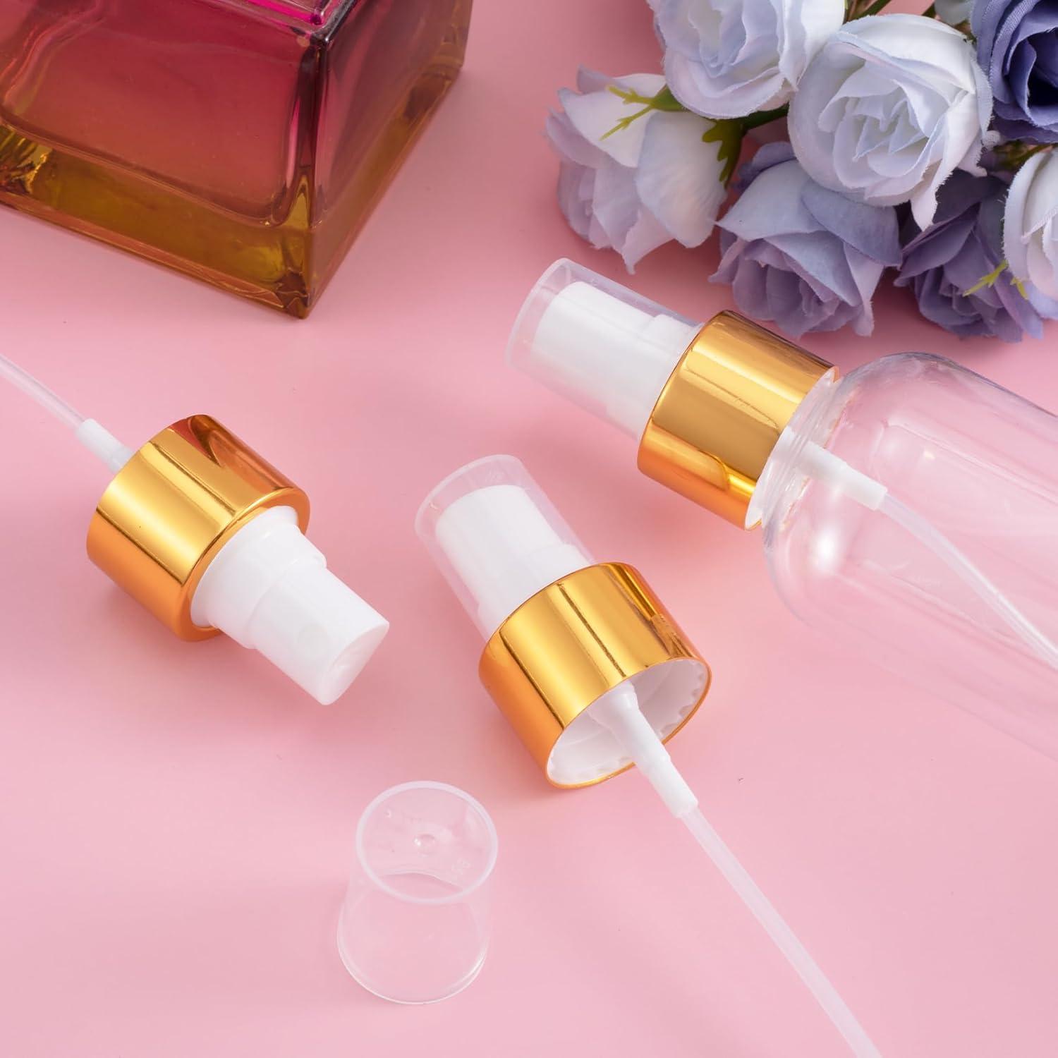 8 Tapas de Botella de Spray Alpinleux 24/410 Doradas