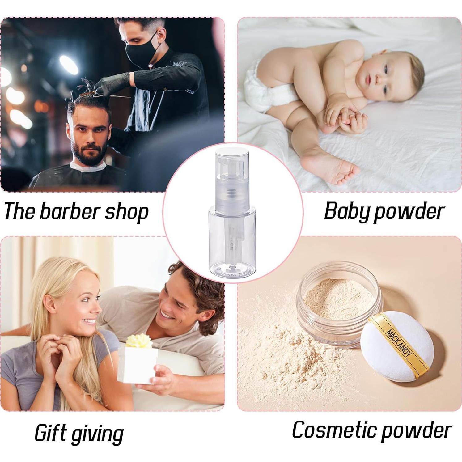 Botella de Spray Vacía HSOMiD 120ml - 2 Piezas Recargables