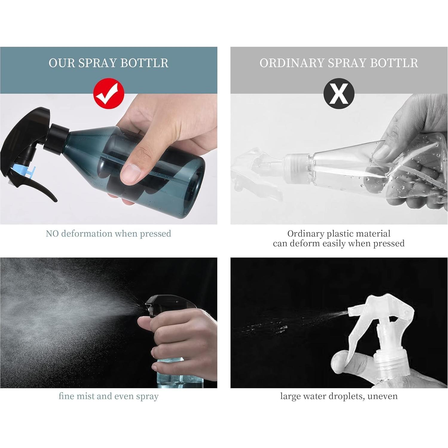 Botella de Spray para Plantas Driew 300ml Azul Claro - 6 Piezas