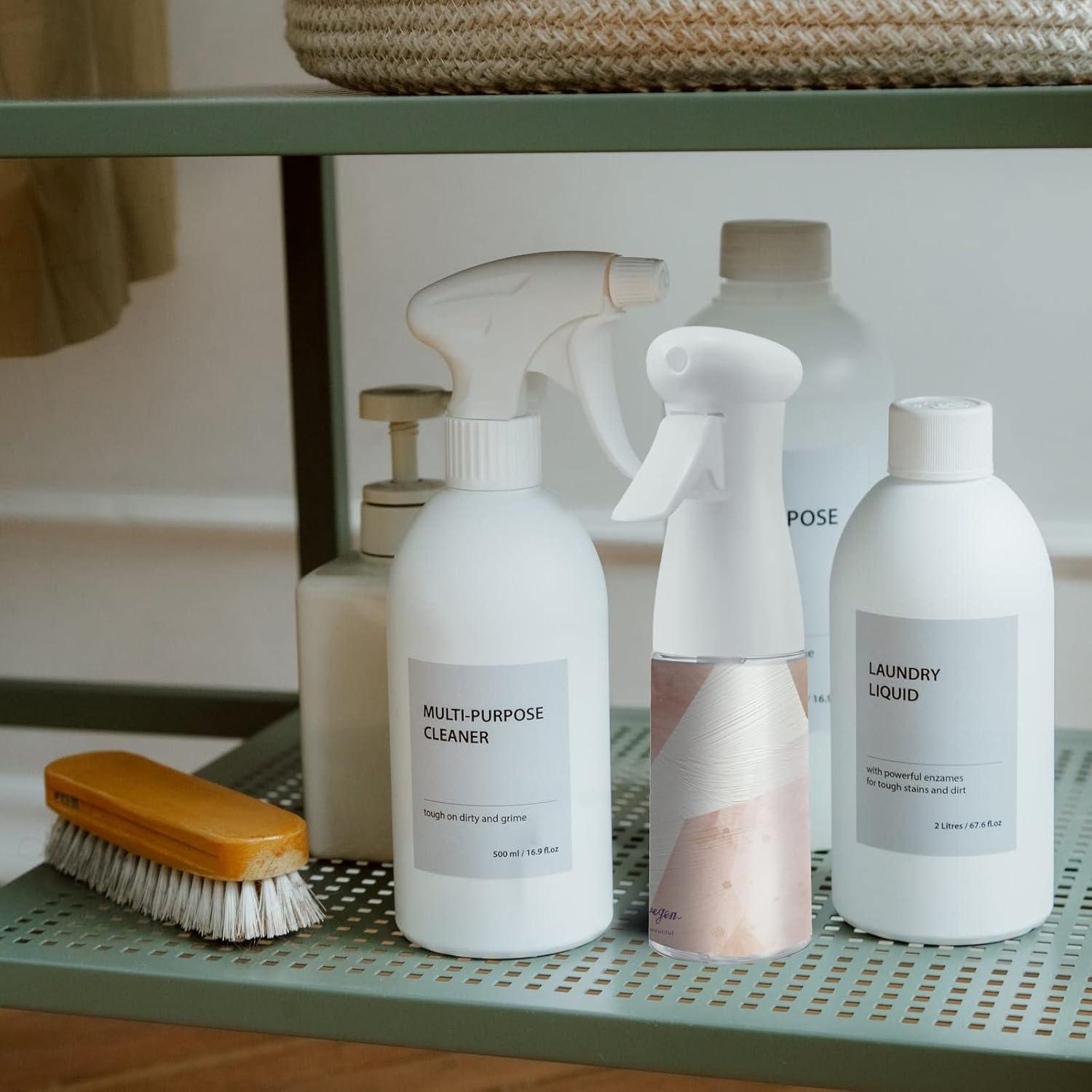 Botella de Spray Rellenable 148ml para Cabello y Limpieza