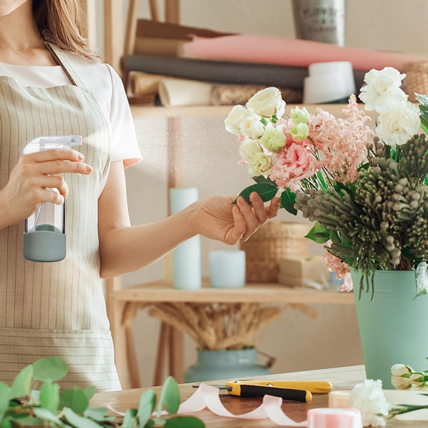 Botella de Spray de Vidrio 8oz OCMML con Manga de Silicona