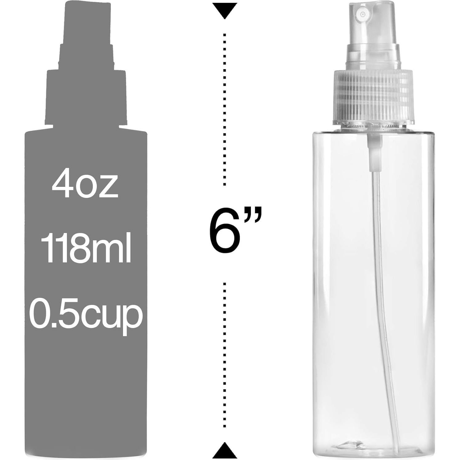 Botellas de Spray VViViD 118 ml Sin BPA - Paquete de 2