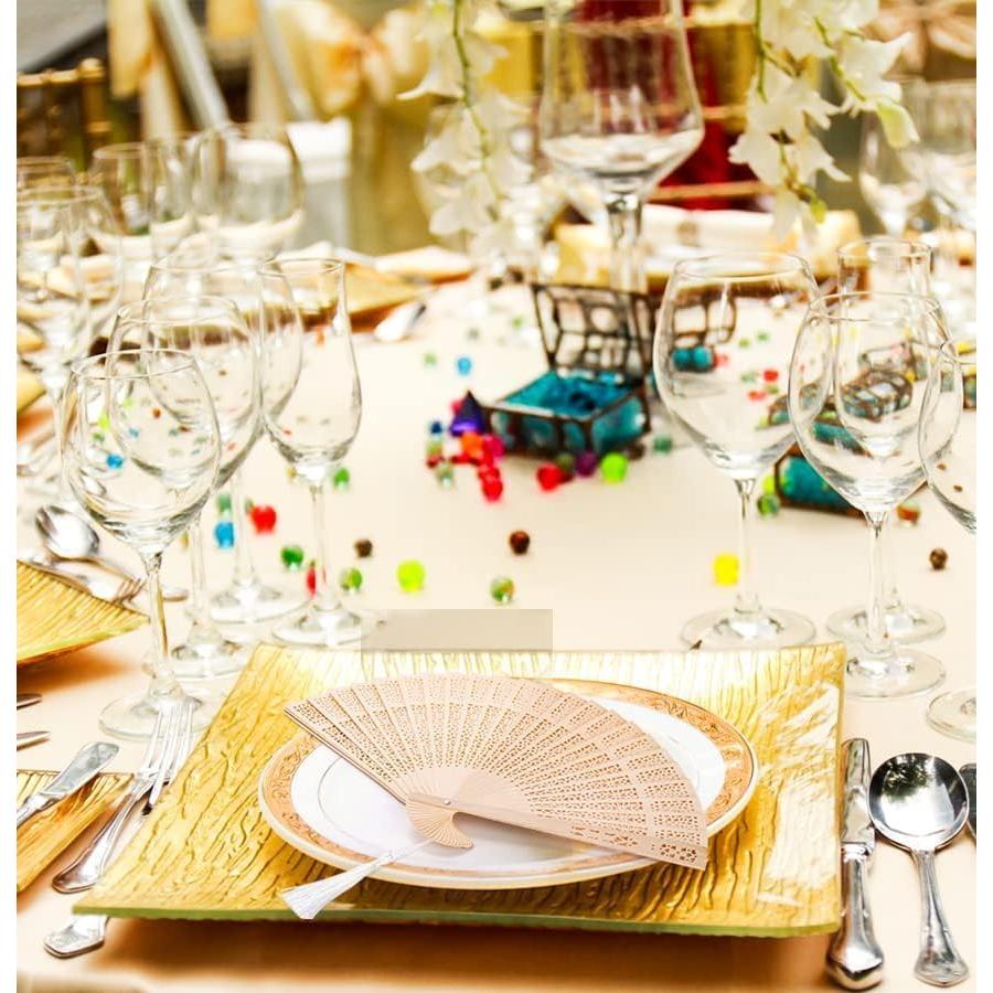 Abanicos de Madera Plegables ZOOFOX 25 Piezas 19.81 cm