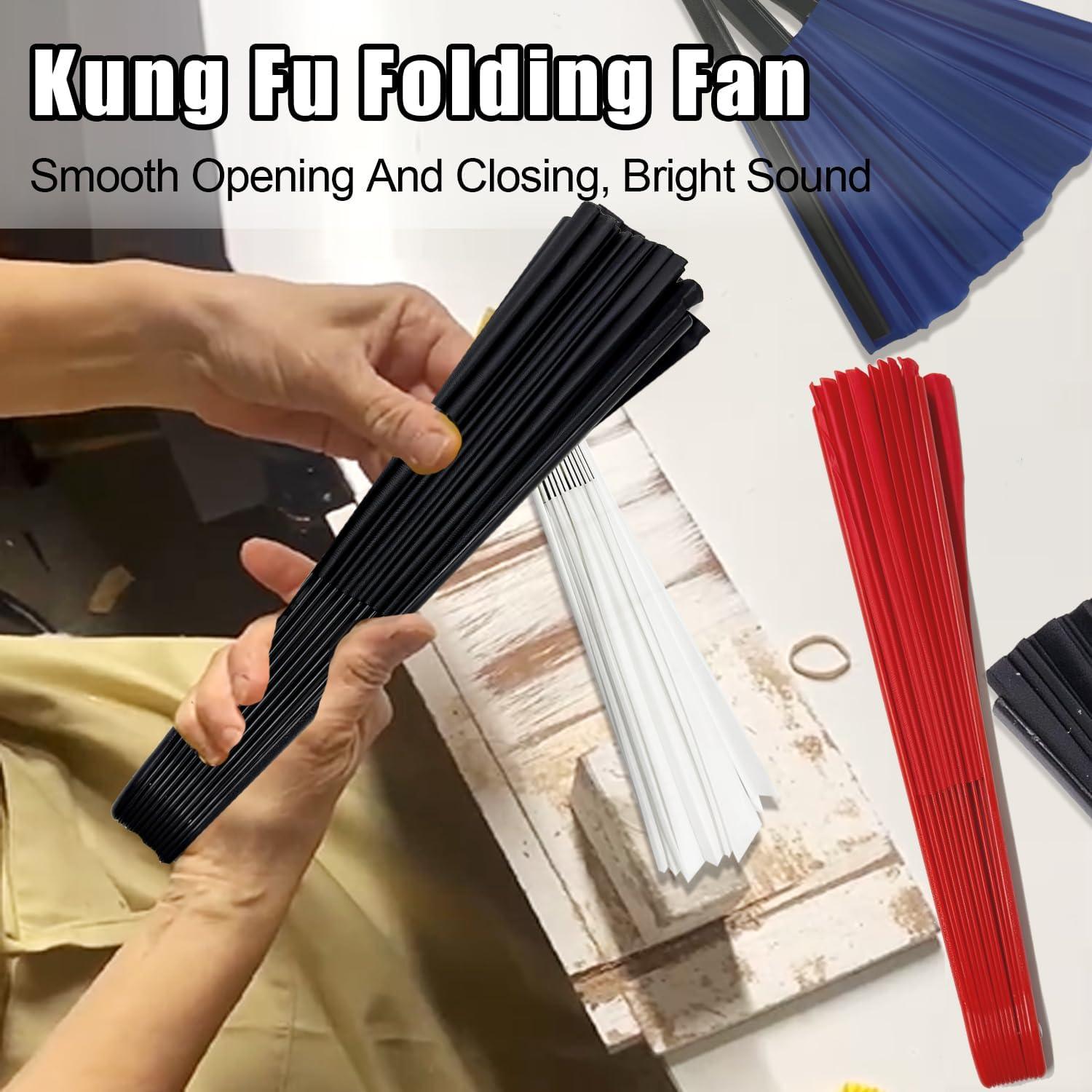 Ventilador de Mano Plegable Genérico Blanco 33 cm para Eventos