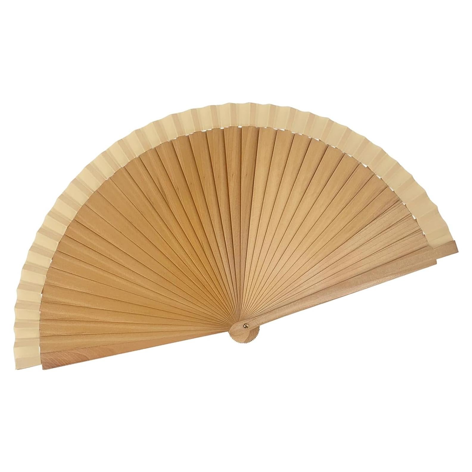 Abanico Plegable de Bambú YOLCAR 23cm - Decorativo y Práctico