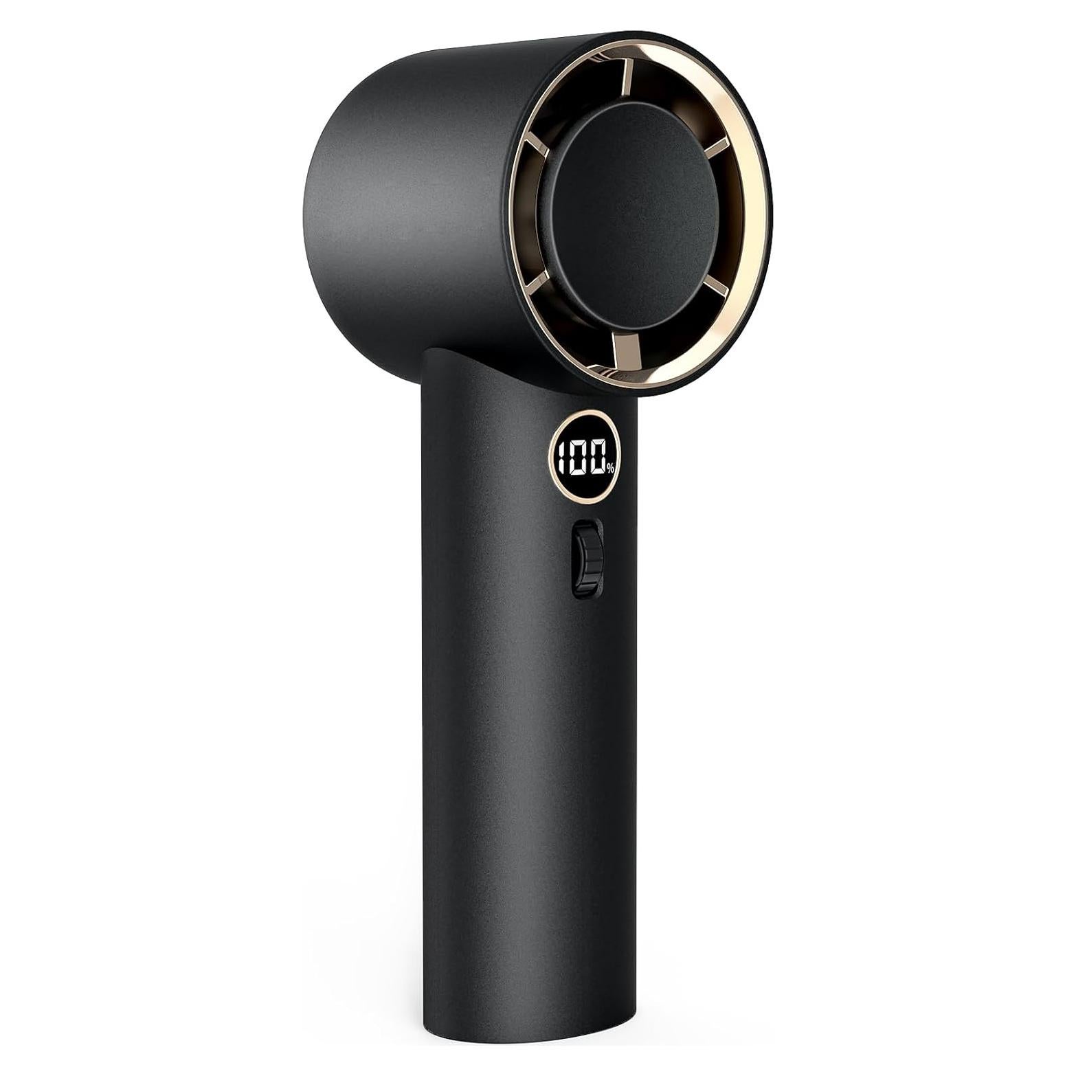 Ventilador de Mano WAFTING Portátil Recargable 5000mAh Negro