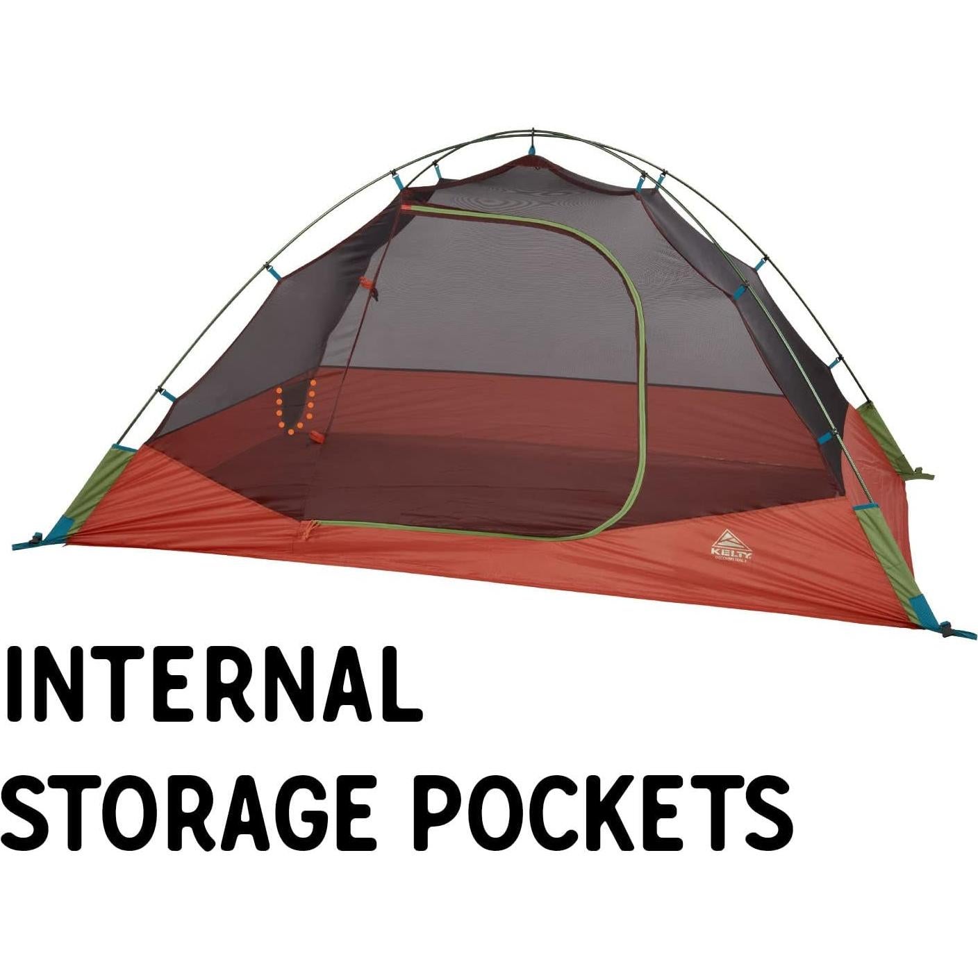 Tienda Kelty Discovery Trail 1P Verde Laurel 1.54 kg