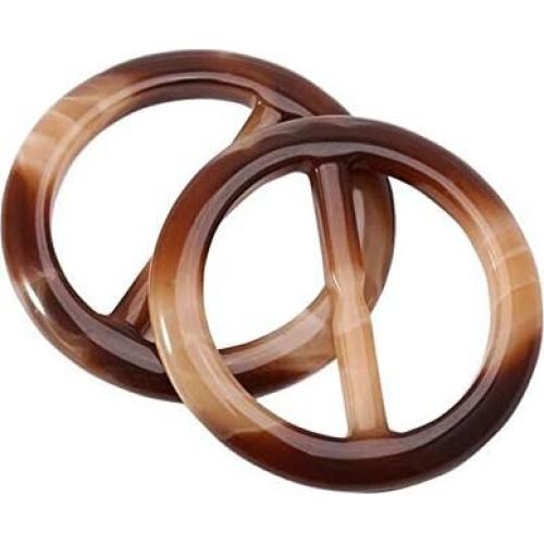 Clip de Plástico para Bufanda 5 cm 6PCS Erioctry Color Aleatorio