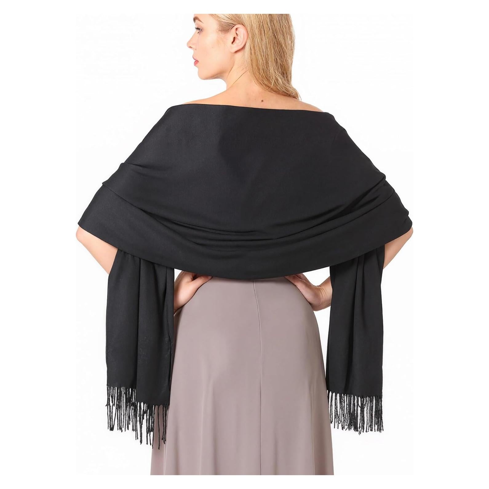 Chal Envueltos Grueso OHAYOMI Cachemira Suave 198x71cm