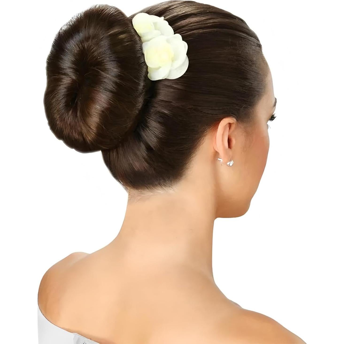 2 Piezas Hacedores de Moño de Cabello STSTR - Antideslizantes