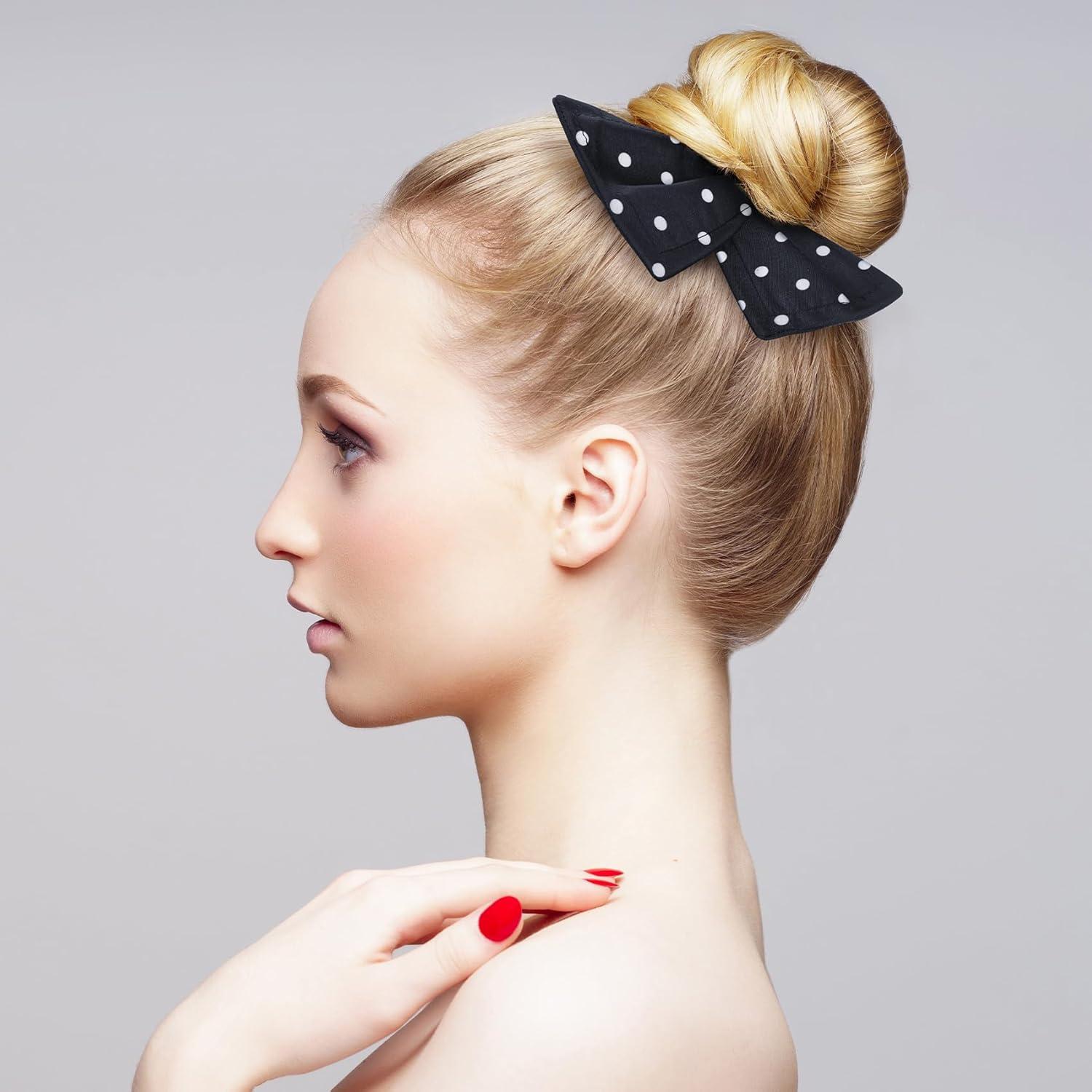 Hacedores de Moño para Cabello CustomyLife 2 Piezas Algodón