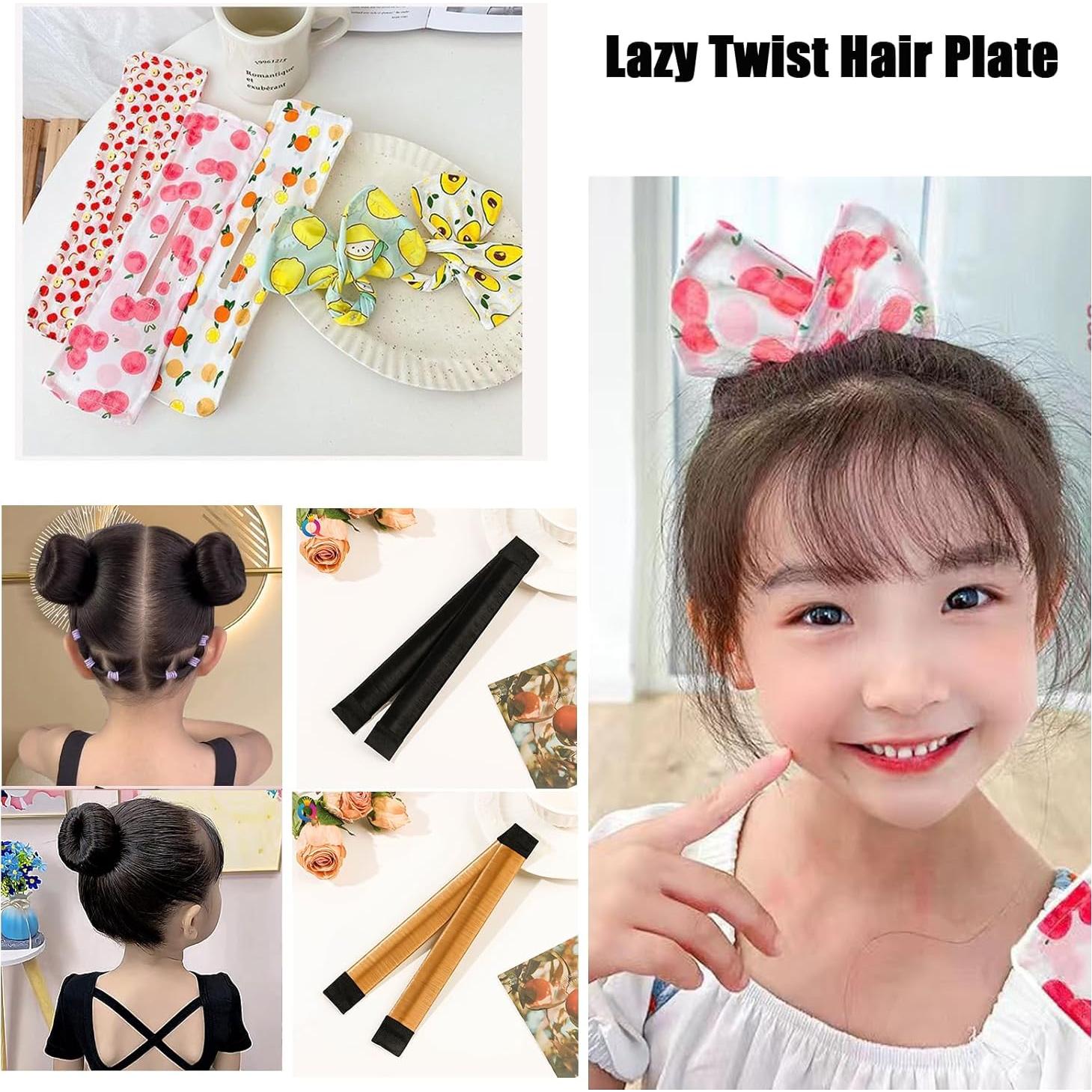 8 Hacedores de Moño de Tela Multicolor OCXEQJX 28x8cm