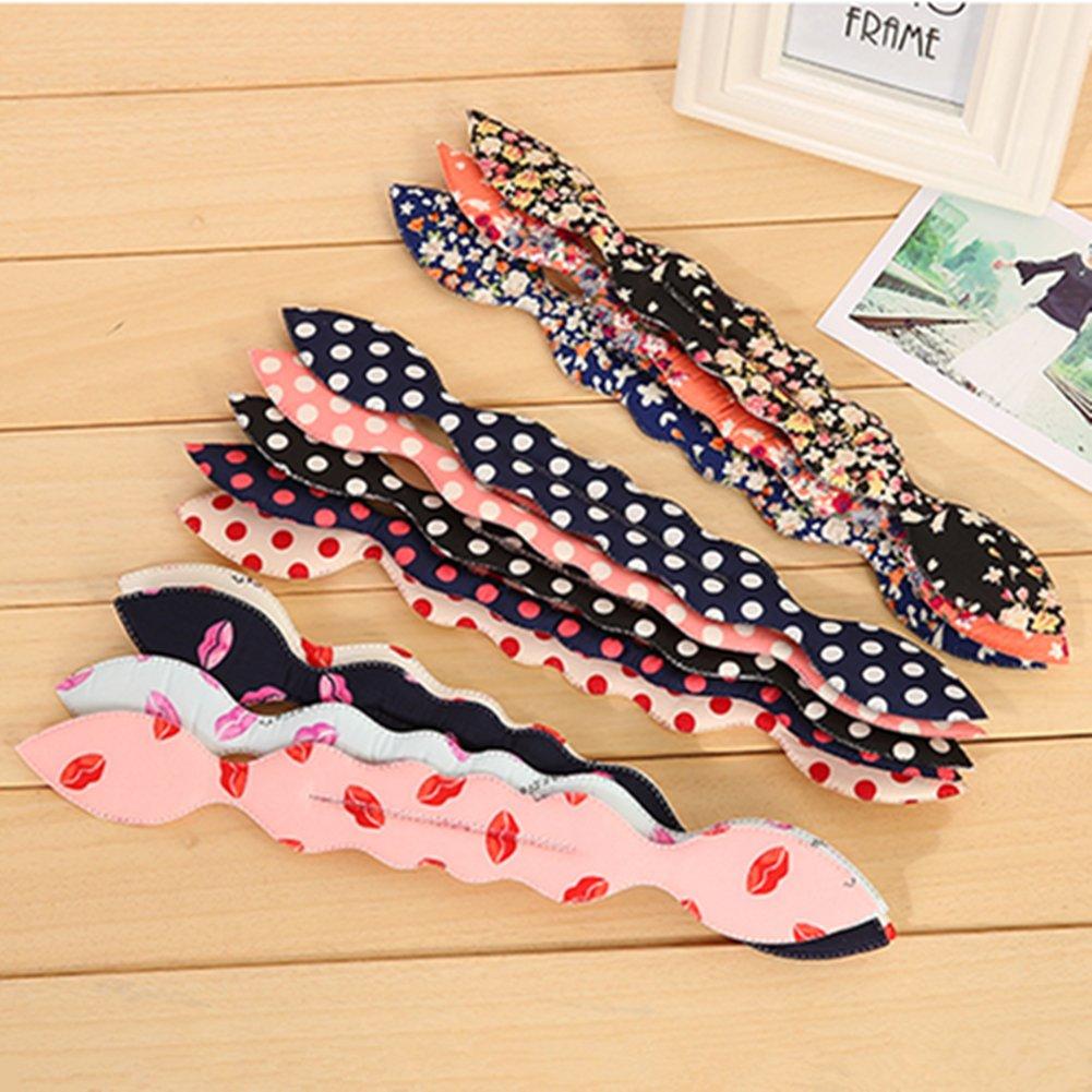 Soporte de Donut Ruihfas 6 Piezas para Peinados de Cabello