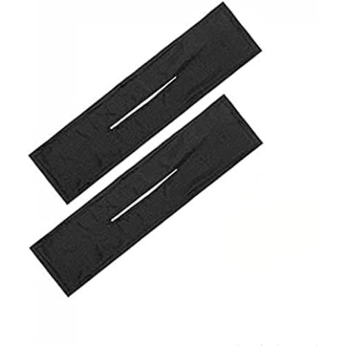 Juego de 2 Clips Mágicos de Tela Negra para Chignon GANPUB