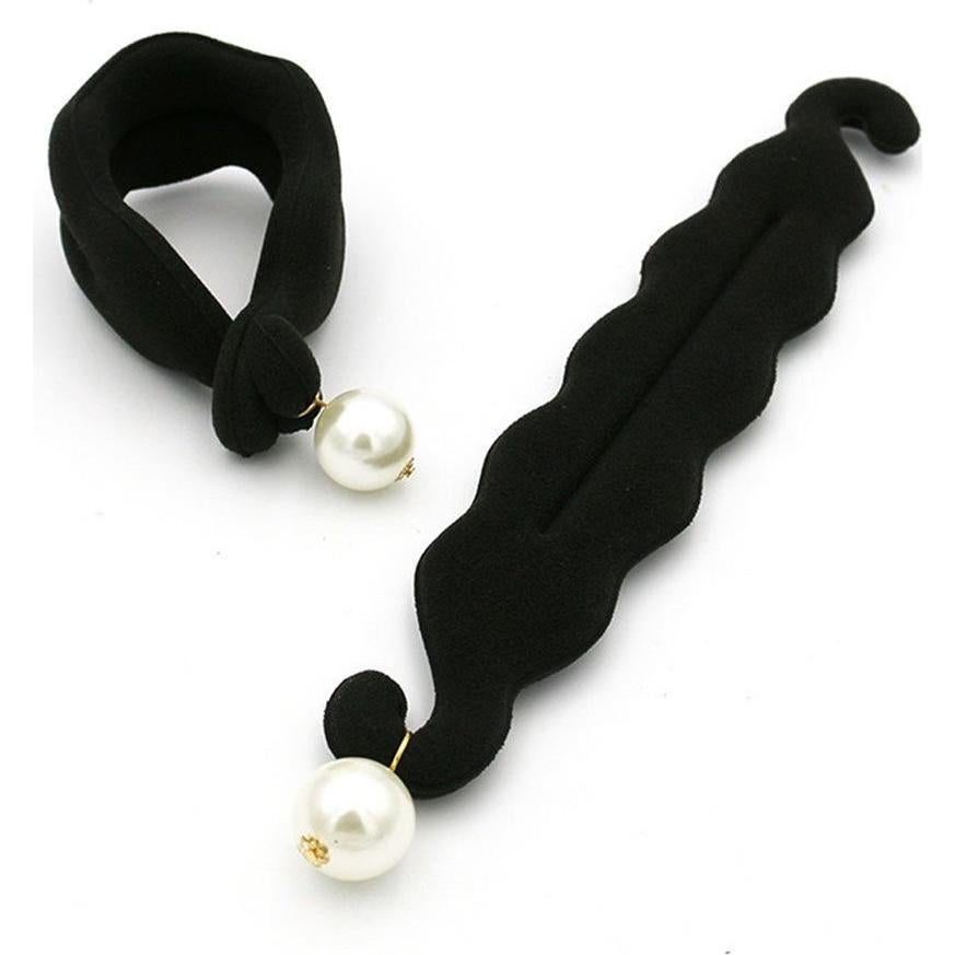 2 Piezas Herramientas de Estilo de Cabello Wendy Mall Negro