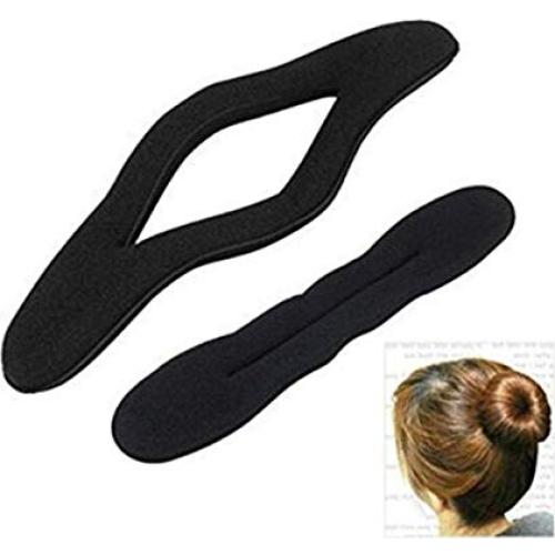 4 Piezas Fabricante de Moños de Espuma Negra Beaute Galleria