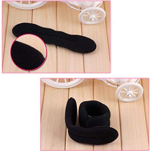 4 Piezas Fabricante de Moños de Espuma Negra Beaute Galleria